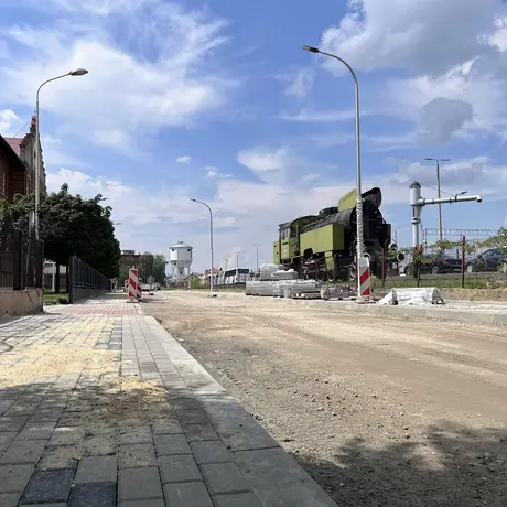 Przebudowa układu dróg w śródmieściu Rzeszowa [3.08.2022] - fot 5